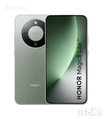 НОВ!!! Honor Magic 8 Lite 512GB + 8GB RAM, Forest Green, 7 500 mAh , снимка 2 - Други - 53213204