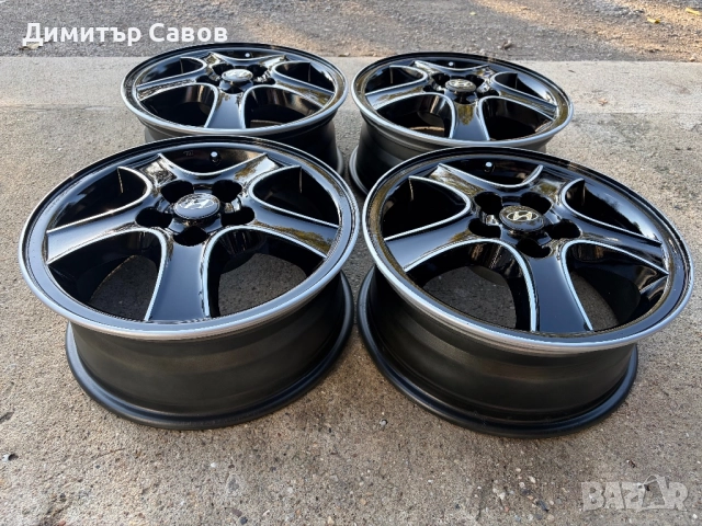 4 броя алуминиеви джанти за Hyundai Santa Fe  16, снимка 6 - Гуми и джанти - 52031272