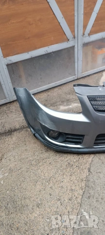ПРЕДНА БРОНЯ КОМПЛЕКТ С РЕШЕТКИ, НОЖОВЕ И ХАЛОГЕННИ ФАРОВЕ ЗА СУЗУКИ SX4 2010 ГОД , снимка 2 - Части - 53494823