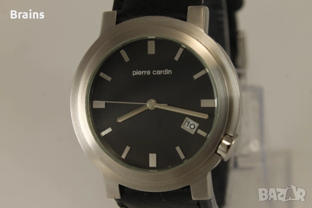 Мъжки Стоманен Ръчен Часовник PIERRE CARDIN Quartz, снимка 2 - Мъжки - 52847319