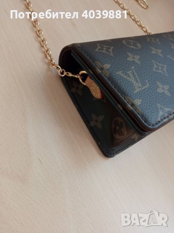 Чанта Louis Vuitton Wallet On Chain Lily Дамска Чантичка, снимка 11 - Чанти - 45171566