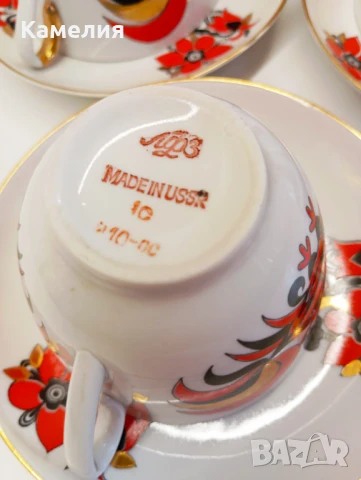 Руски порцелан , снимка 8 - Чаши - 50906758