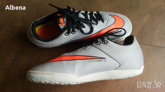 NIKE JUNIOR HYPERVENOM X PRO Football Размер EUR 37,5 / UK 4,5 детски за футбол в зала 173-14-S, снимка 9 - Детски маратонки - 45978573