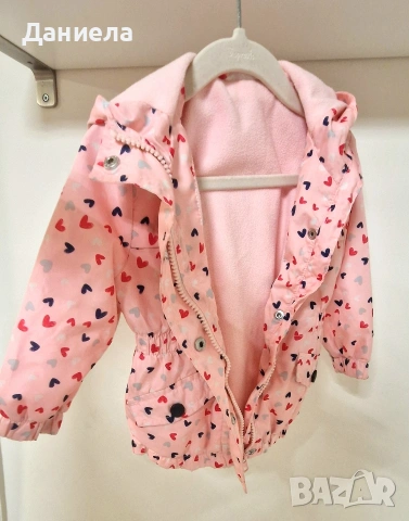 Детско пролетно якенце за момиченце So Cute, размер 80 (9-12 месеца), снимка 4 - Бебешки якета и елеци - 53638055