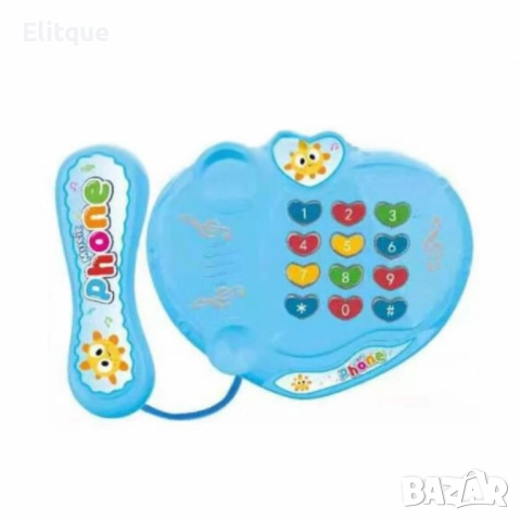 Бебешки телефон сърце, снимка 4 - Други - 52786677