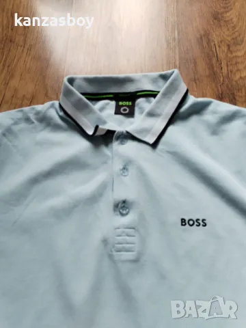 hugo boss green Paddy- страхотна мъжка тениска L, снимка 3 - Тениски - 49907650