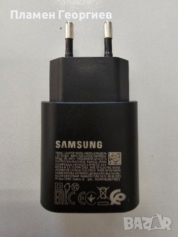 Оригинално зарядно за SAMSUNG 25W Fast Charge + USB кабел, снимка 1 - Оригинални зарядни - 46064680