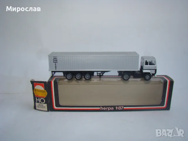 HERPA H0 1/87 FORD КАМИОН МОДЕЛ ТИР ИГРАЧКА КОЛИЧКА, снимка 5 - Колекции - 48418343