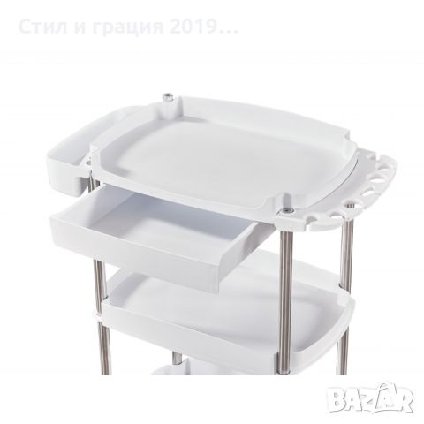 Количка за естетика SONIA - Tork 75 x 38.5 x 85 см, снимка 2 - Фризьорски принадлежности - 45339197