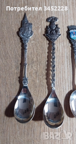 лъжички за колекционери 4 броя отлични , снимка 2 - Антикварни и старинни предмети - 52342064