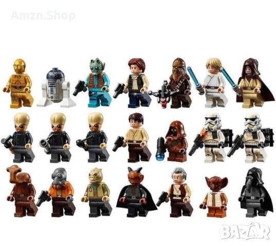 Lego 75290 mos eisley cantina Star Wars minifigures и Dewback