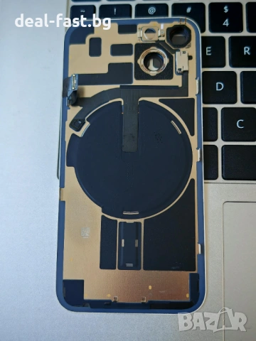 Капак батерия / Задно стъкло Оригинал Оборудван за iPhone 14 6.1/ Бял / Свален от телефон клас А /, снимка 3 - Резервни части за телефони - 54237592
