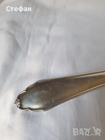 Посребрен черпак BSF, снимка 5 - Антикварни и старинни предмети - 54270632