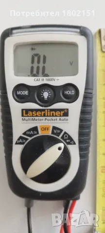 Laserliner MultiMeter-Pocket Auto, снимка 3 - Друга електроника - 48728143