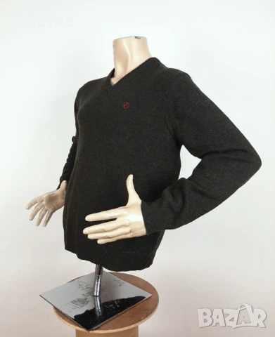 Fjallraven Shepparton - Оригинален мъжки пуловер от вълна размер M, снимка 3 - Пуловери - 53929853
