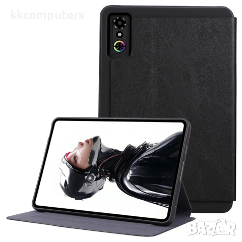 Кожен Калъф за ZTE nubia RedMagic Astra - PU кожа + TPU, Стойка, Шокоустойчив, Вкл. Протектор - 5 Цв, снимка 4 - Калъфи, кейсове - 53455842