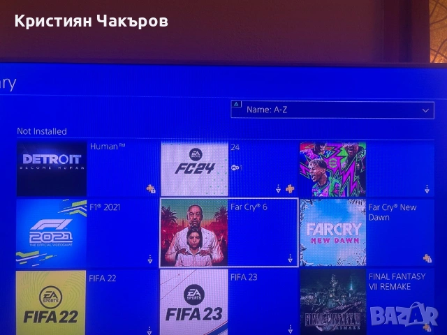 Продавам ps4 със джойтсик и акаунт, снимка 7 - PlayStation конзоли - 53151457
