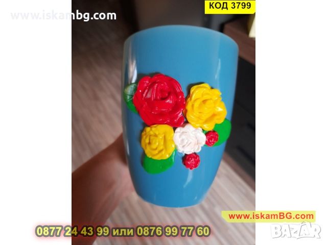 Форма със 7 рози изработена от силикон - КОД 3799, снимка 11 - Форми - 45404643