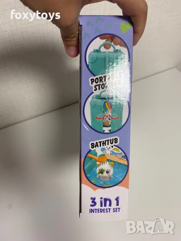 Комплект за оцветяване - 3 в 1 - фигури, куфарче, флумастери, снимка 4 - Образователни игри - 51187721