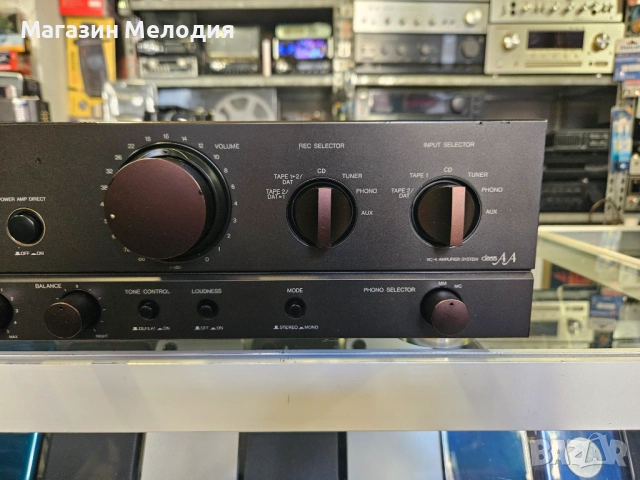 Усилвател Technics SU-VX500 Две по 100 вата. В перфектно техническо и много добро визуално състояние, снимка 5 - Ресийвъри, усилватели, смесителни пултове - 52811119