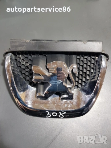 Преден емблем за Peugeot 308 1.6 (2007-2012) 9754 4383 9680505177