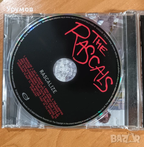 CD The Rascals – Rascalize /Дебютен албум на групата/, снимка 4 - CD дискове - 53154902