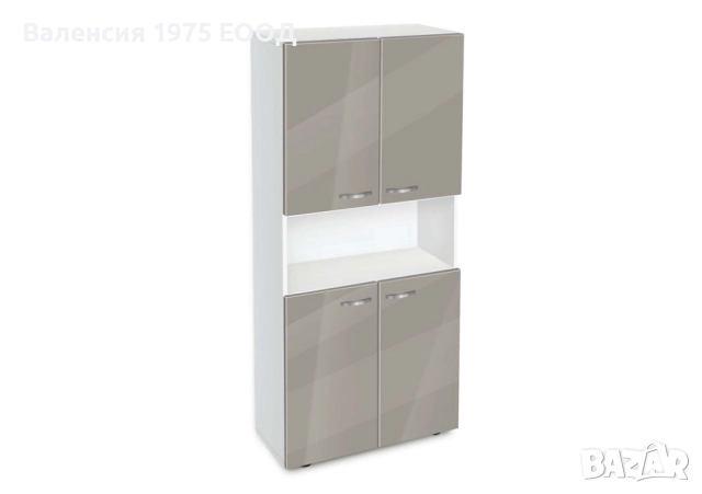 Етажерка Ава 5 с две или четири вратички гланц, снимка 18 - Етажерки - 29557939