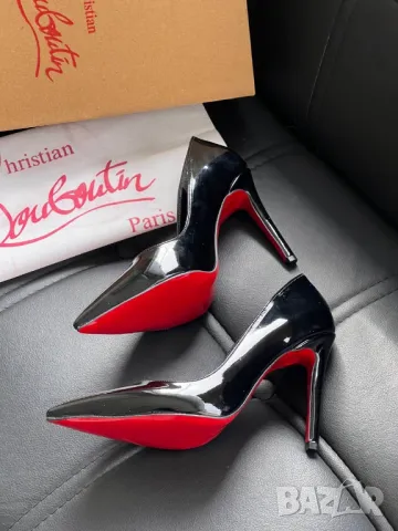 обувки на ток christian louboutin, снимка 4 - Дамски ежедневни обувки - 50405729