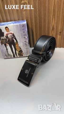 Мъжки Колани - Естествена Кожа ⚜️Prada, снимка 3 - Колани - 53036378