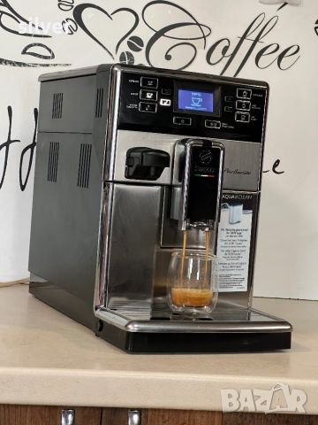 Кафемашина кафе автомат Saeco Picobaristo с гаранция, снимка 2 - Кафемашини - 45394600