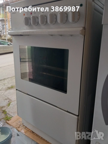 Печка със керамични котлони и вентилатор Siemens 