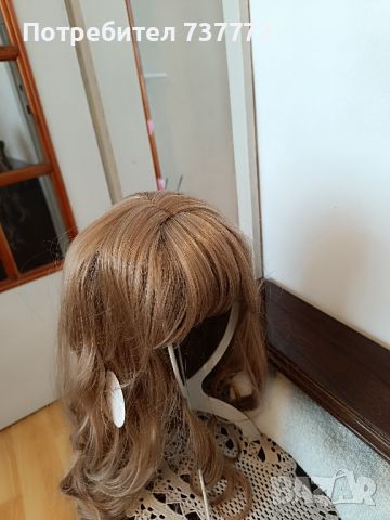 Много красива светло руса перука , снимка 2 - Аксесоари за коса - 45334959