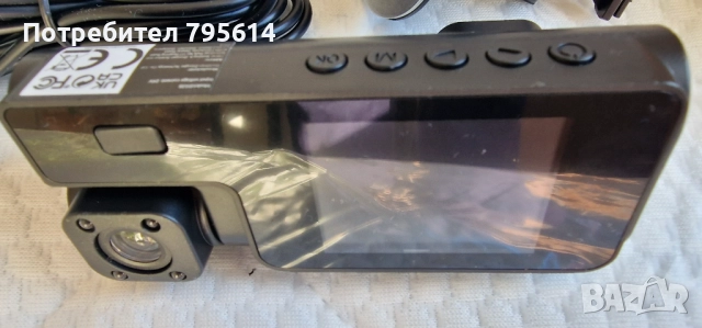 Видеорегистратор за автомобил с 2 камери Full HD, снимка 2 - Аксесоари и консумативи - 52448866