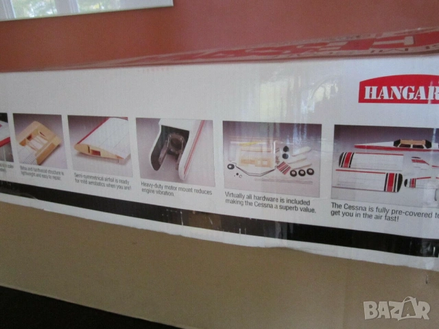 RC Cessna Hangar 9 62" 157 см. - с комплект двигател - ВСИЧКО Е ЧИСТО НОВО !, снимка 9 - Други спортове - 53022123
