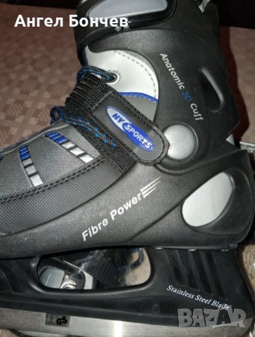 Мъжки кънки за лед, снимка 2 - Ролери, кънки - 53189739