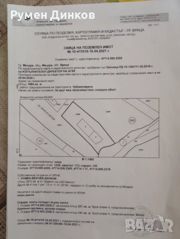 Продавам или давам под наем имота