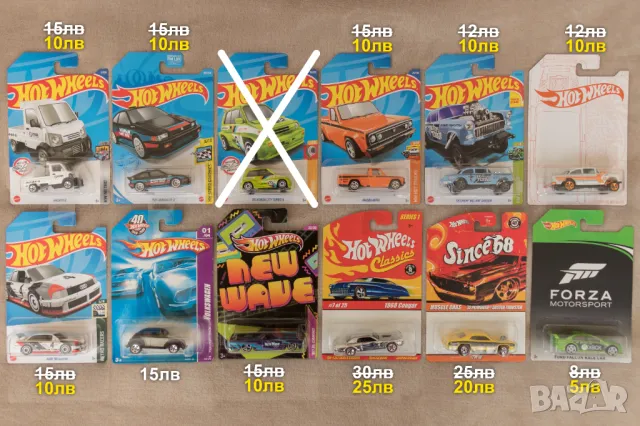 Нови метални колички Hot Wheels 1/64 Mainline, long cards, TH, STH, снимка 2 - Коли, камиони, мотори, писти - 33593787