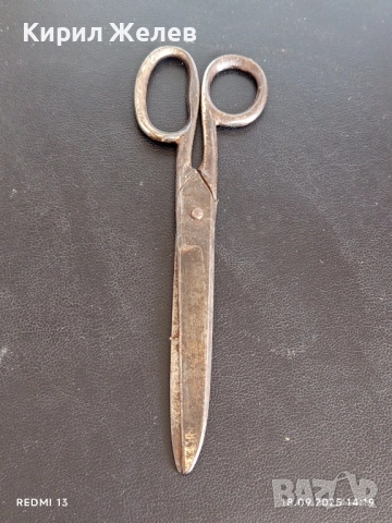 Стара шивашка ножица от соца за КОЛЕКЦИЯ ДЕКОРАЦИЯ 50581, снимка 6 - Други ценни предмети - 51757288