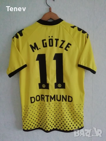 Borussia Dortmund Gotze Kappa оригинална тениска фланелка Борусия Дортмунд Марио Гьоце