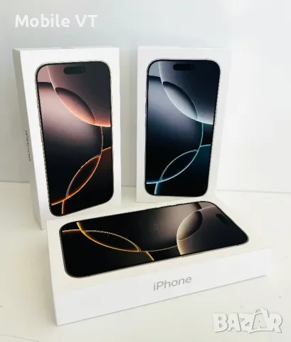 НОВ! iPhone 16 Pro 128GB Desert / White / Natural Titanium ГАРАНЦИЯ!, снимка 1 - Apple iPhone - 48902401