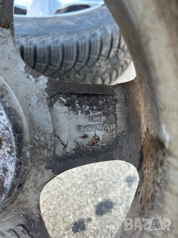 джанти 5x112 15"  с гуми 195 65 15 6.5j  ET33 Mercedes VW Audi Seat Skoda, снимка 4 - Гуми и джанти - 53012346