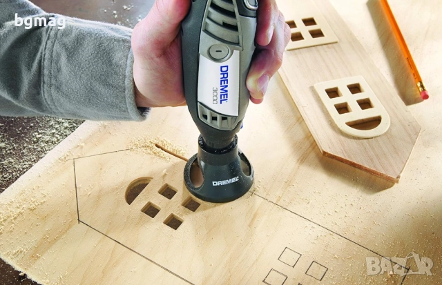 Dremel 565 - многофункционален режещ комплект и за финно фрезоване, снимка 6 - Други инструменти - 52141814