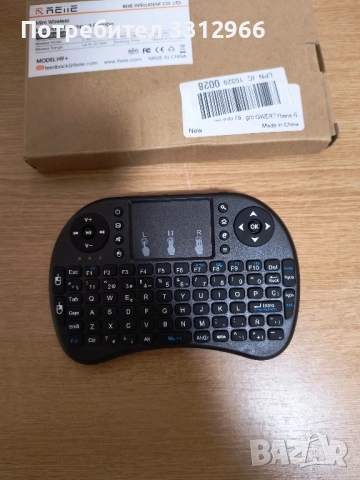 Чисто нова Мини безжична клавиатура с тъчпад 2.4 Gh, снимка 2 - Друга електроника - 52327919