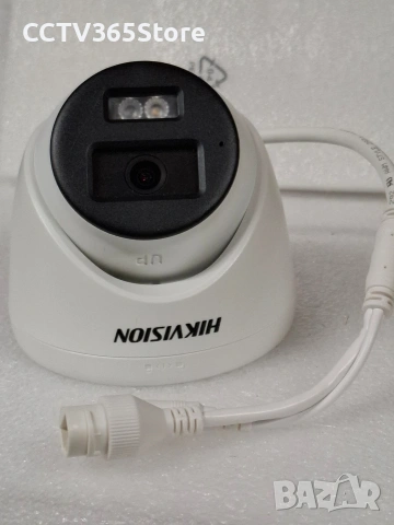 Hikvision 8MP 4K IP куполна камера с цветно нощно виждане и микрофон