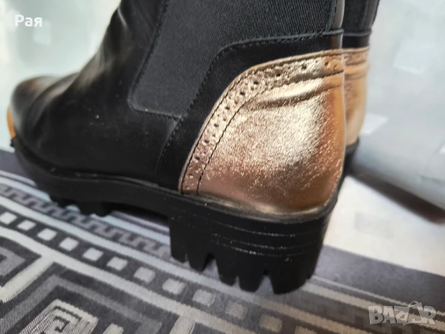 Дамски кожени боти, снимка 10 - Дамски боти - 50673329