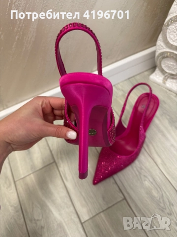 Обувки на висок ток, снимка 4 - Дамски обувки на ток - 51936020