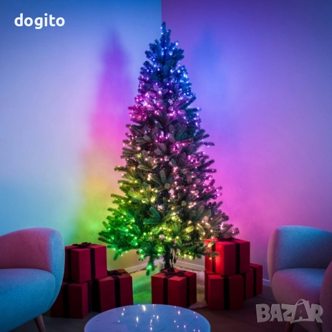 Смарт коледна елха Twinkly 2.10 метра., снимка 7 - Декорация за дома - 52356483