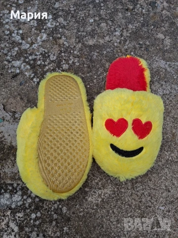 Пухкави зимни пантофи , снимка 3 - Пантофи - 51208950