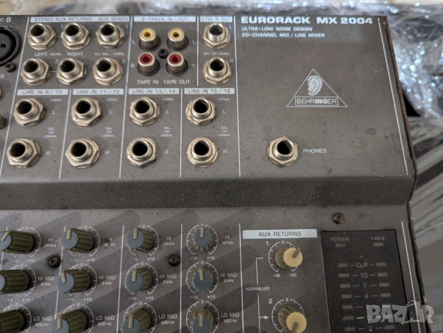 Behringer Eurorack MX2004 без захранване, снимка 4 - Други - 49024601