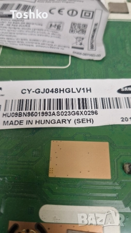 SAMSUNG UE48JU6440W MAIN BN41-02344B BN94-09022J   BN44-00807A   BN41-02297A  CY-GJ048HGLV1H, снимка 5 - Части и Платки - 52000727